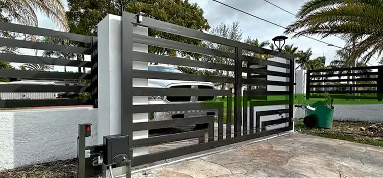 Automatic Driveway Gate Installation Addison