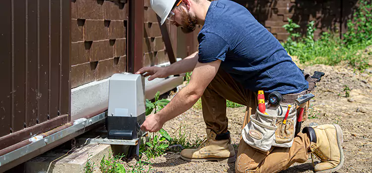 Electric Driveway Gate Installation Addison
