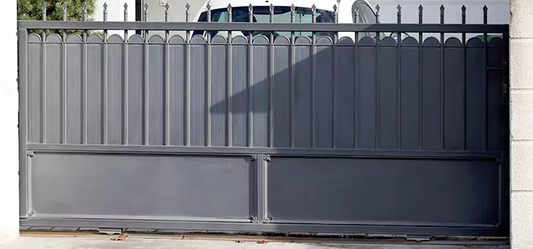 Metal Driveway Gate Installation Addison