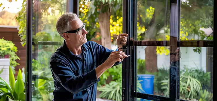 Replacing Sliding Door Lock Addison