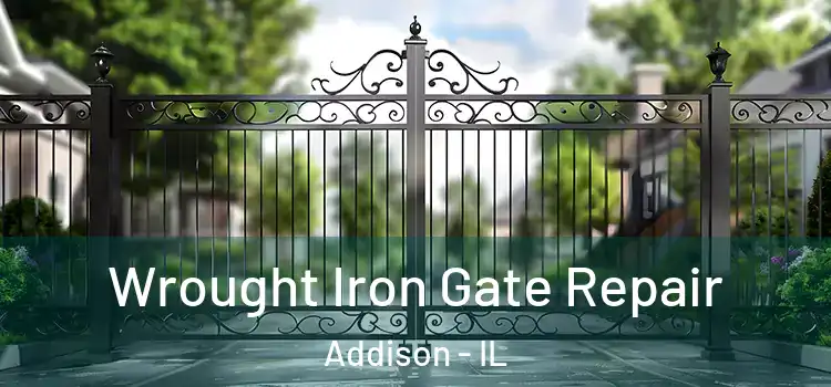 Wrought Iron Gate Repair Addison - IL